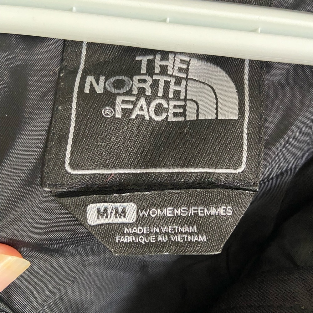 The North Face Women's HyVent Jacket Size Medium Full Zip Purple & Black No Hood - Picture 6 of 9